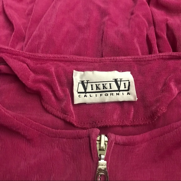 New Vikki Vi California Raspberry Jacket 1X Nordstrom made USA Maternity Barbie - Picture 15 of 16